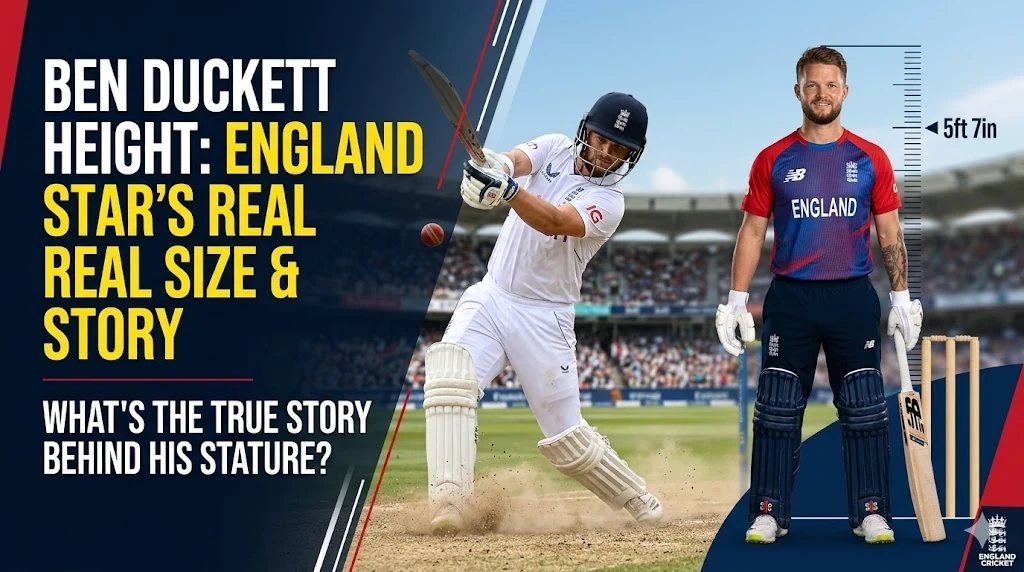 ben duckett height